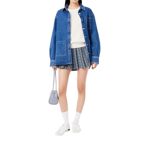 Image of Lacoste Women's Core Collection Regular Fit Crew Neck Long Sleeve Classic Sweater