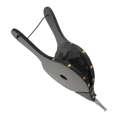 WESIEVYA Manual Fire Bellowing Tool Wooden Campfire Bellows with Metal Nozzle Rustic Hand Bellows and Fireplace Air Blower for Outdoor Camping and Indoor Fireplace Use