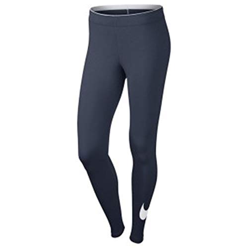 Nike Tight Fit, Leggings Donna, Blu (Thunder
