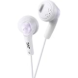 JVC Gumy Intraaural Dentro de oído Blanco - Auriculares (Intraaural, Dentro de oído, Alámbrico, 15-20000 Hz, 1 m, Blanco)
