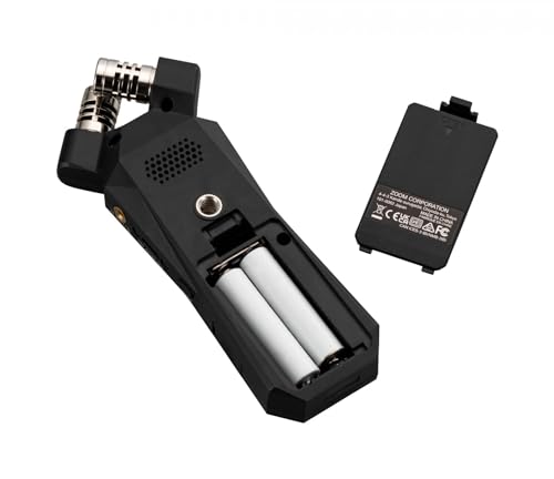 Zoom H1essential Stereo Handy Recorder with 32-Bit Float, Accessibility, X/Y Microphones, Record to SD Card, USB Microphone, Portable, for Musicians, Podcasters, Filmmakers, & Content Creators
