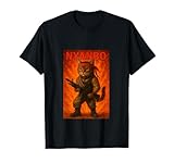 NYANBO Combat Chat Guerrier du Feu T-Shirt