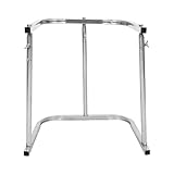 MAGICLULU Tragbarer Müllsackständer aus Wetterfestem Metall Stabiler Laubsackhalter für Garten Terrasse Camping Universeller Müllbeutelhalter für Gartenabfälle und Partymüll