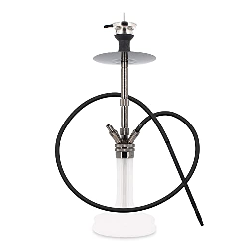 WD Hookah Shisha Set Komplettset aus Edelstahl F61S-32 Wasserpfeife Edelstahlshisha Hookah inkl. Zubehör Shisha Schlauch… – Bild 8
