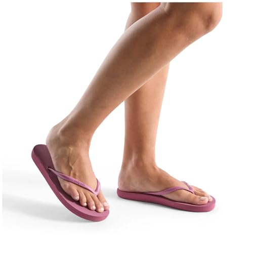 Image of Feelgoodz Women's Slimz Core Natural Rubber Flip Flops
