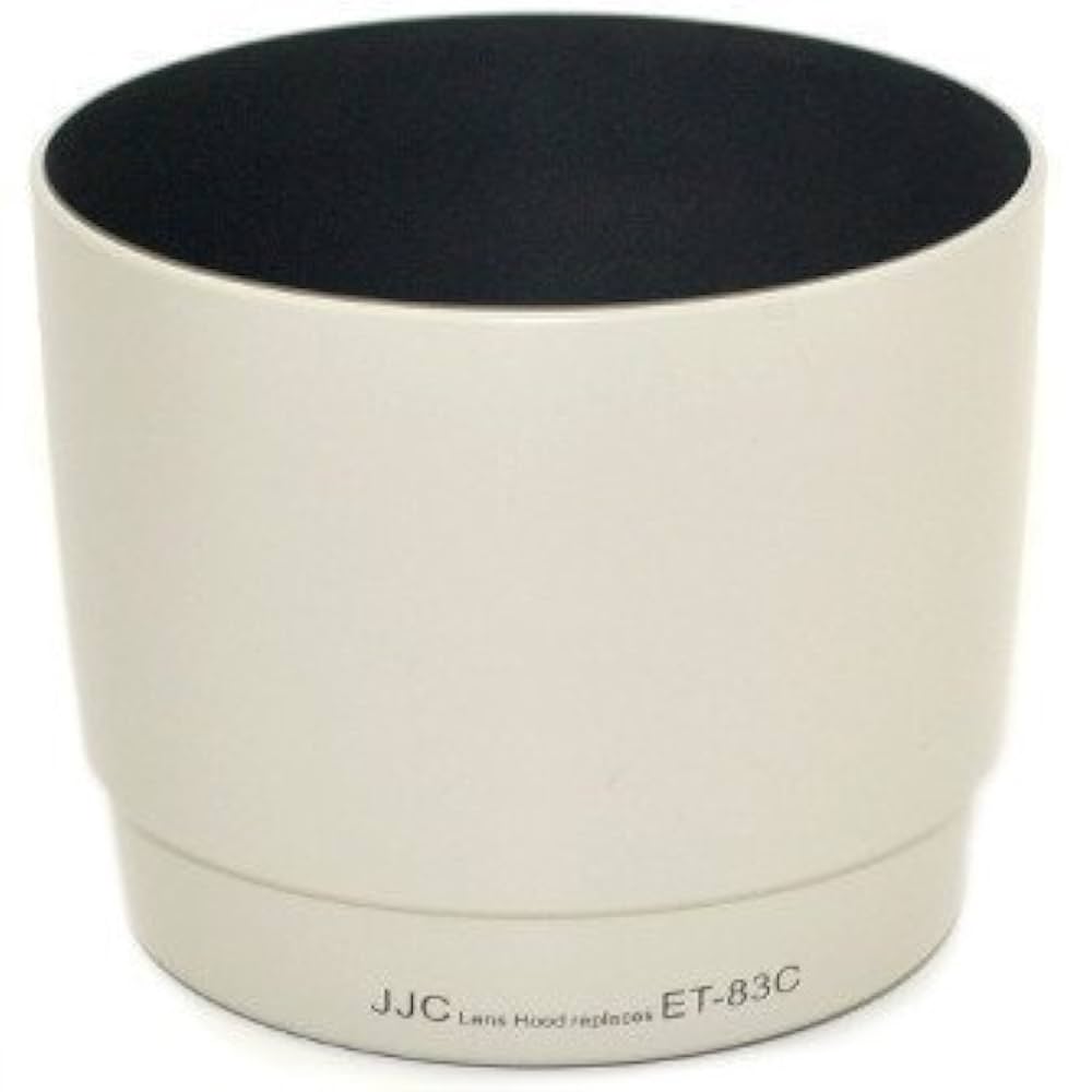 Amazon | JJC LH-83C(W) Lens Hood Shade For White CANON EF