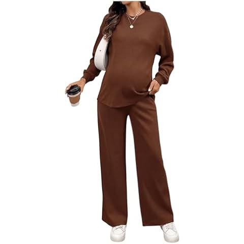 SweatyRocks Maternity 2 Piece Set Cover