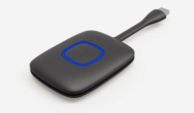 Wireless Display Adapter Dongle for Smart Board and TV, USB-C/HDMI Wireless Screen Mirroring Dongle, Plug & Play with Dual-Band 2.4/5GHz, Stream Video/Audio/Files from PC/Mac/Tablet/Android