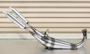 TZR250 1KT 2XT K2-TECチャンバー Webike | K2TEC ケイツーテック 右2本クロスチャンバー TYPE-1