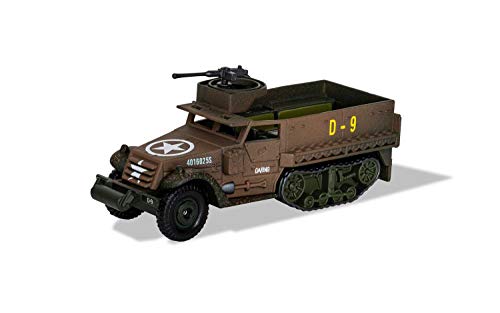 Corgi Diecast M3 Half Track Normandy D-Day Wwii Military Legends In Miniature Fit The Box Scale Cs90631 #TOP21