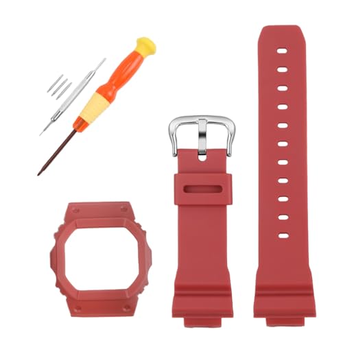 �ɓK�����܂� DW5600�EGW5600�E5000�V���[�Y�p �E�H�b�`�o���h���P�[�X�Z�b�g ���W���o���h���x�[�� DW5700�EGB5600�EDW5025 ���f���Ή�