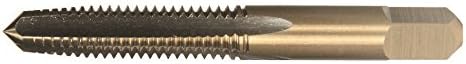 60263 Type 23L-UB Left Hand Thread Straight Flute Taper Tap Bit (3 Pack), 10-24"