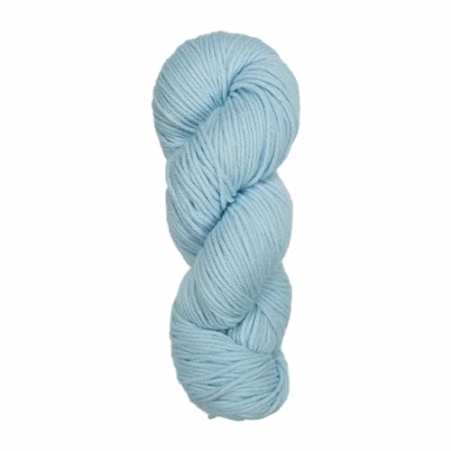 Image of Ganga Alisha Hand Knitting Yarn, 100% Acrylic Pack of 300 GMS (ALS08 - Sky Blue)