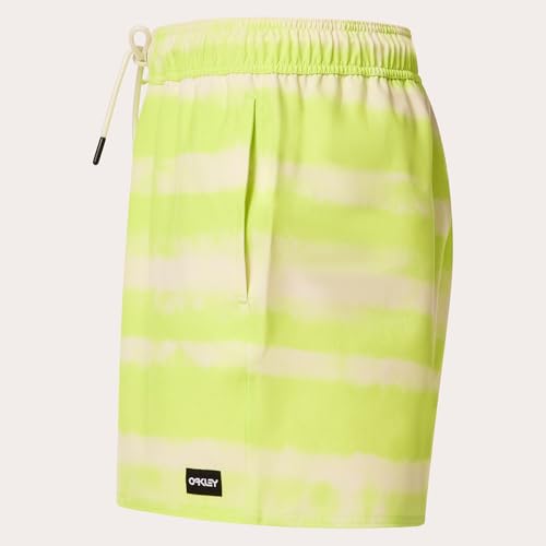 Oakley Pantalón corto de playa para surf y paseos de verano con rayas sostenibles 3