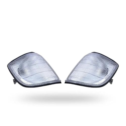 Phare avant clignotant d'angle blanc pour Benz Classe S W140 1991-1998 la paire droite gauche