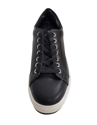 Image of Karl Lagerfeld Mens Leather Two Tone Sole Sneaker