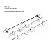 Essential 5 Pcs T8 Guide Screw Kit - Optimize Your 3D Printer and Industrial Machinery with 200mm Linear Motion Screw Rods and Brass Nuts