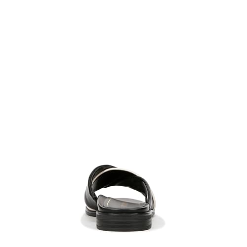 Image of Vionic Women's Poppy Miramar Slide Comfortable Flat Sandals- Supportive Dressy Sandals Comfort Shoes That Includes a Concealed Orthotic Insole Sizes 5-12