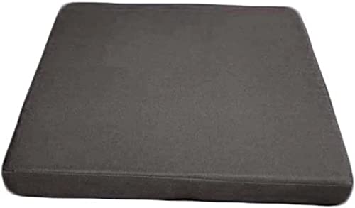 Coussin de chaise imperméable épais gris pour prolonger vos soirées d'été dehors