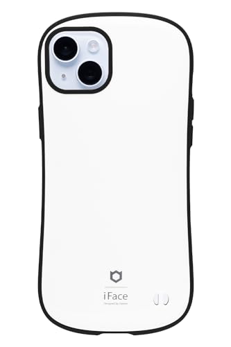 iFace First Class Standard iPhone 15 Plus/14 Plus ケース (ホワイト)【アイフェイス アイフォン15Plus 14plus 用 iphone15プラス iphone14プラス 対応 カバー 耐衝撃 ストラッ