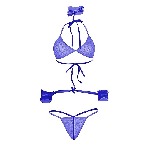 Image of MYZA Women's Lace Lingerie Set /Bikini Set (Pack of 1)