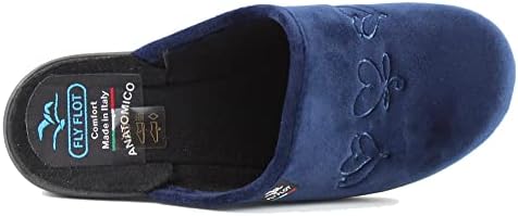 Ciabatte Fly Flot Donna Fly Flot Zoccoli Blu Donna Pelle Comoda