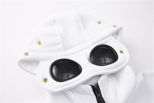 Fashion Y2k Hoodies Sweatshirts Hip Hop Gothic Streetwear Zip Up Pullover Sweatshirts with Sunglasses4