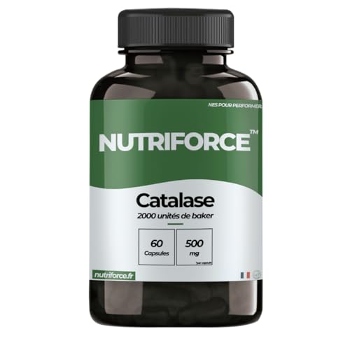 Catalase 500mg détox hépatique pour retrouver l'énergie après les repas