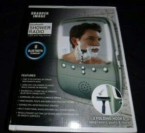 Sharper image led shower bluetooth radio Outlet