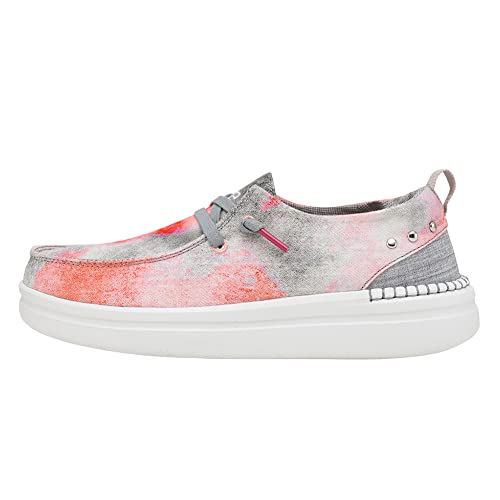 Image of Hey Dude Women's Wendy Rise Moc Toe Shoes, Rivet Punch, 5 UK