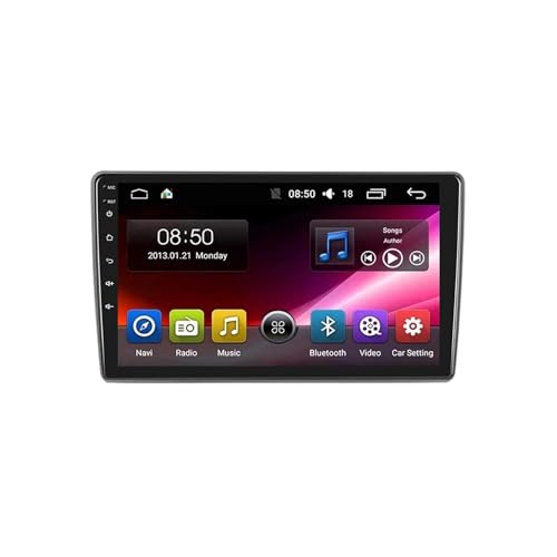 Navegador GPS Radio de Coche 2 DIN para Toyota Sai K10 2013 2017 Soporta Bluetooth, Control Volante, USB, WiFi, 4G, Mirror Link, GPS Navegador/Radio FM, 4 Nuclear 2G+32G
