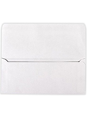 LUXPaper Currency Envelopes | 2 7/8" x 6 1/2" | White | 70lb. Text | 1,000 Qty