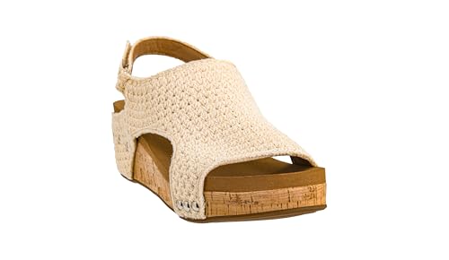 Image of Corkys Footwear Volta Wedge - Chic Elegance Meets All-Year Comfort with a 2-Inch Cork Heel and Marshmallow Insole for Stylish Everyday Wear and All-Day Comfort