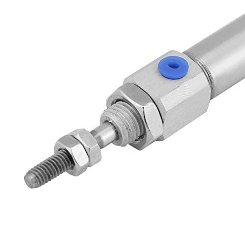 Cilindro Pneumatico Mini In Acciaio Inox | Doppio Effetto | Diametro 10mm Corsa 50mm | Per Automazione - Foto 7