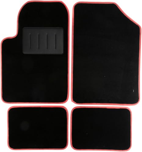 Start Set Tappetini Auto Essential Bordo Rosso. - 3