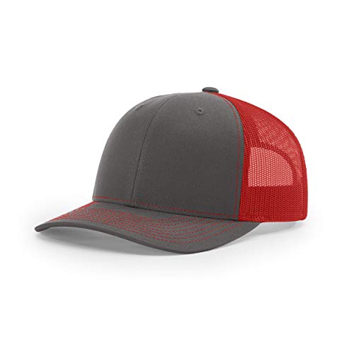 Image of Richardson 112P Patterned Snapback Trucker Hat - Custom Leather Patch Hat | No Minimals | Volume Tiered Pricing