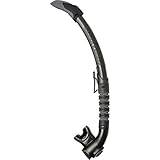 Aqualung Schnorchel Aquilon Ventil schwarz grau