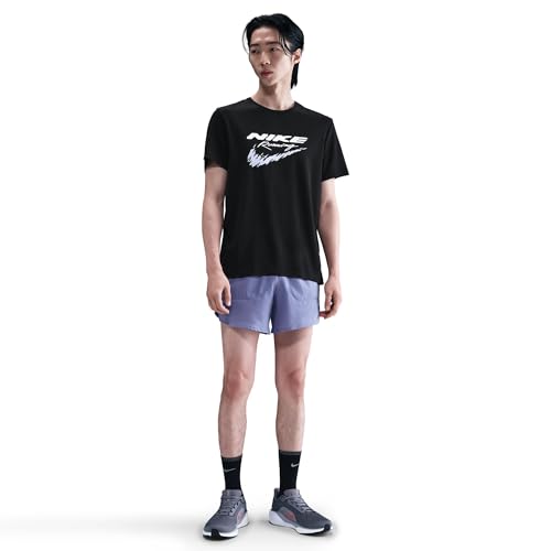 Image of Nike Mens Rn Enrgy Miler Dri Fit Uv Running Top