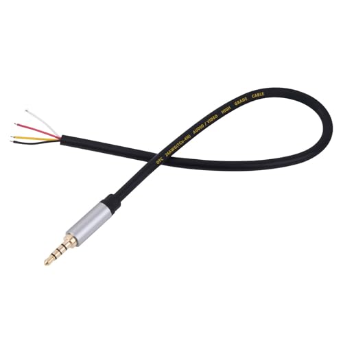 Cable Jack 3.5mm Macho TRRS 30 cm para Auriculares miniatura 1