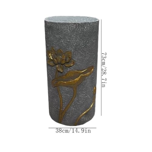 Support de vase anti basculement présentoir roche robuste - 3