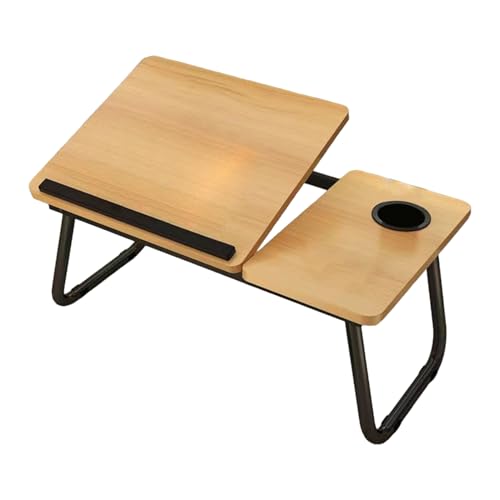 Mesa de estación de trabajo plegable multiusos para ordenador portátil, bandeja de cama ligera, soporte para ordenador para sofá, escritorio de suelo plegable para estudiar, jugar, servir aperitivos