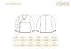 disana Melange-Jacke Baby & Kleinkind - 100% Bio-Merino – atmungsaktiv, angenehm warm & weich, Unisex Gr. 50-104 - nachhaltig & fair – mit Wickelverschluss - Made in Germany | Rosé-Natur Gr. 62-68