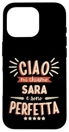 Sara Idea Regalo Personalizzata Amica Nome Divertente �X�}�z�P�[�X iPhone 16 Pro �p