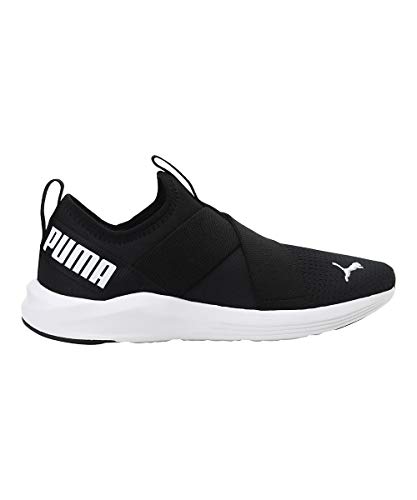 PUMA Women's PROWL SLIP-ON Sneaker, Puma Black-Puma White, 9