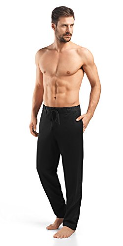 HANRO mens Night & Day Knit Lounge Pant