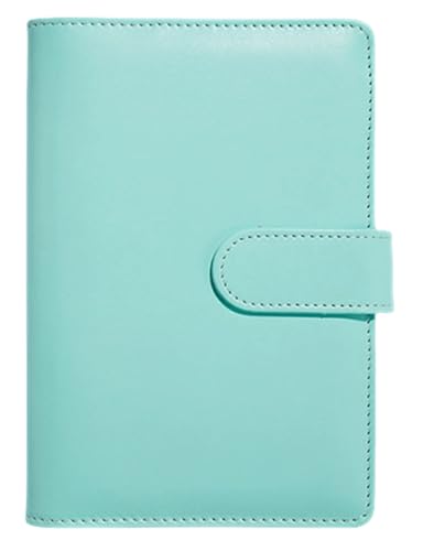 家計管理 通帳 家計簿 手帳 多機能フォルダー カード 80枚の用紙が入っています A5 PUレザーバインダー 6リングノートブック ーカバー フィラーペーパー用 詰め替え可能 A5パーソナルプランナー 磁気バックル留め 文房具 オフィス用品 ノート メモ