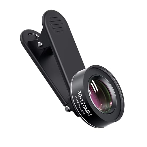 Jevocom 30-120mm Cell Phone Macro Lens, for