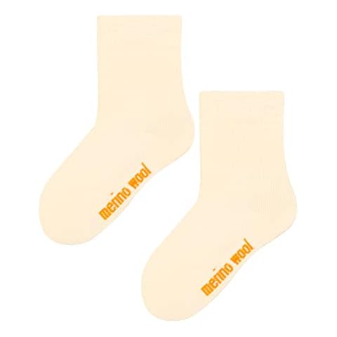 STEVEN Kids Warm Merino Wool Socks Breathable Thermal Knitted Ribbed Wool Socks Cover