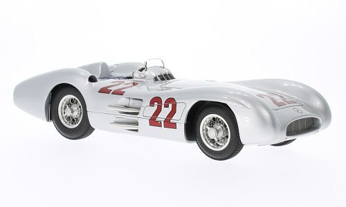 Mercedes W 196R, No.22, GP Francia, 1954, Modelo de Auto, modello completo, CMC 1:18