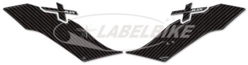 labelbike - 2 3D Stickers Foot Area Protection Motorcycles Compatible with Yamaha Xmax 400 from 2017-2021